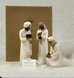 Willow Tree The Three Wisemen, Sculpted Hand-Painted Nativity Figures, 3-Piece S