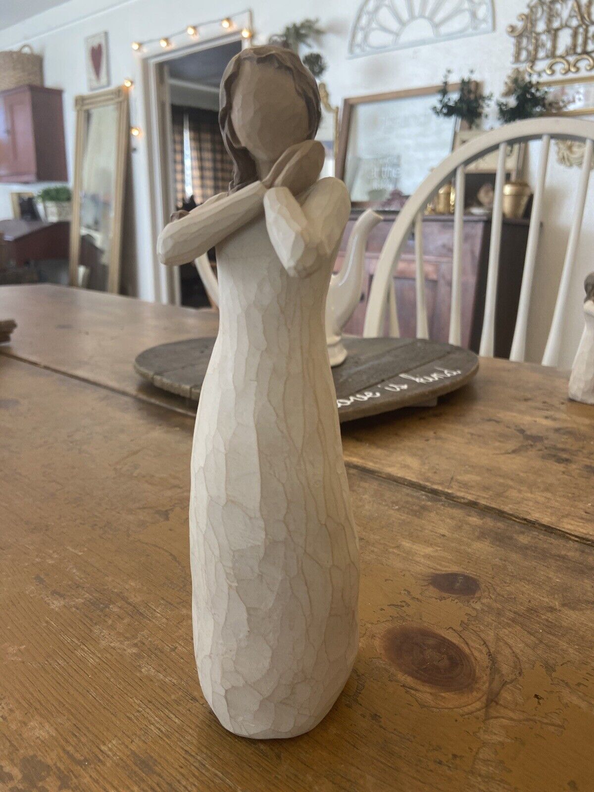 Reserved For Deamry:  5 Willow Tree Figures: Joy, Peace, Shine, Remem, GirlBirds