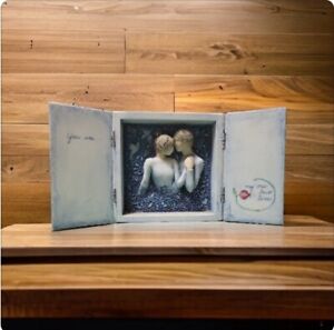 Willow Tree Signature Duet Our Love Song Triptych Hinged Box 2015