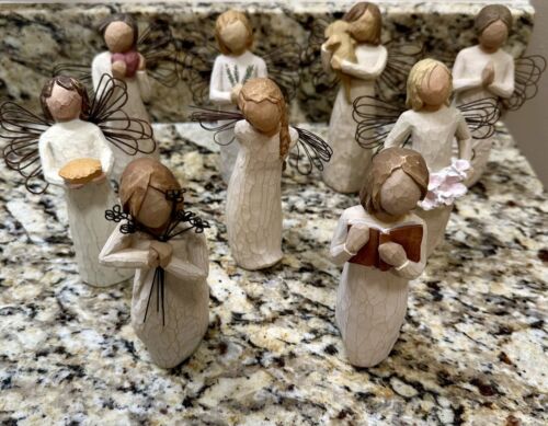 Vintage Willow Tree Figurines By Susan Lordi Set Of 10