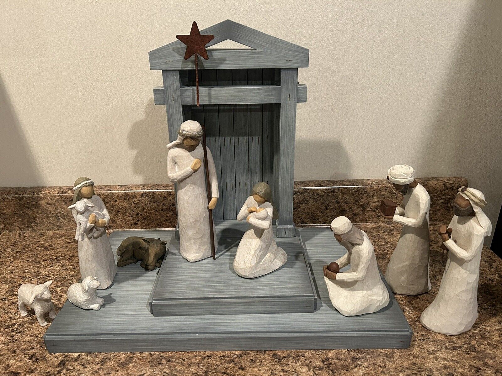 Willow Tree Nativity Set Creche & Wisemen Susan Lordi - Pre-owned