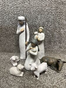 Willow Tree Nativity, Sculpted Hand-Painted Nativity Figures