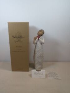 LIMITED EDITION Willow Tree Je t'aime (I LOVE YOU) 9" Figure CARVED DRESS w/Box