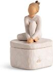 Willow Tree The Dancer Keepsake Box, Sculpted Hand-Painted Keepsake Box 28098