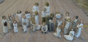 Lot 19 Willow Tree Demdaco Susan Lordi Mom Dad Son Daughter