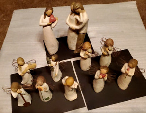 11 WILLOW TREE, Susan Lordi, Demdaco, figurine collection