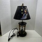 Bradford Exchange Wizard Of Oz Hourglass Of Destiny Lamp HTF! TESTED WORKS