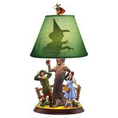 The Bradford Exchange The Wizard of OZ Dorothy and Scarecrow Lamp