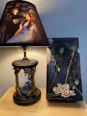 Bradford Exchange Wizard Of Oz Wicked Witch Hourglass Lamp! EUC! RARE and HTF!!