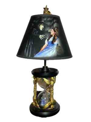 Bradford Exchange Wizard Of Oz Wicked Witch Hourglass Castle Guards Lamp