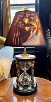 Bradford Exchange Wizard Of Oz Wicked Witch Hourglass Castle Guards Lamp