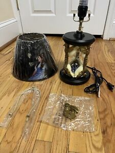Bradford Exchange Wizard Of Oz Wicked Witch Hourglass Castle Guards Lamp NEW Box