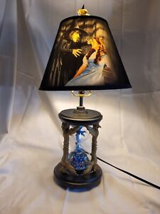 Bradford Exchange Wizard Of Oz Wicked Witch Hourglass Lamp! RARE and HTF!!