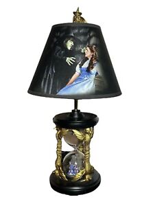 Bradford Exchange Wizard Of Oz Wicked Witch Hourglass Lamp
