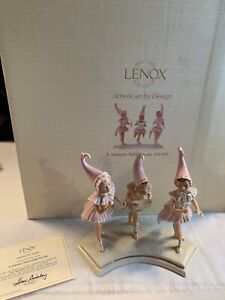 Lenox Wizard of Oz "A Merry Welcome to Oz" Porcelain Figurine w/box & COA