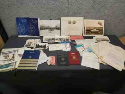 Rare Original 1931 WW1 Gold Star Widow Pilgrimage Documents Pictures Passport FS