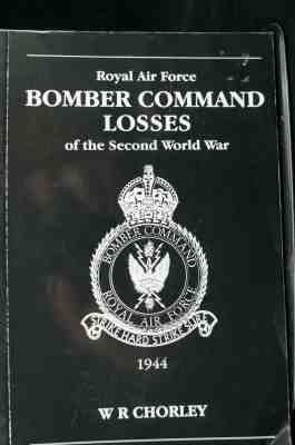  WW2 Britain RAF Bomber Command losses Of WW2 1944 Reference Book 