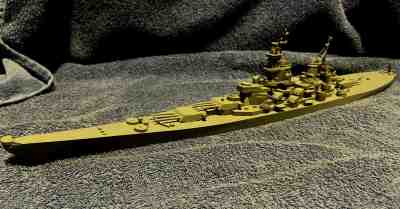 WWII Recognition ID Model 1:500 Scale USS Missouri by Comet *No Reserve*