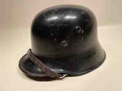 ORIGINAL WW-2 GERMAN M34 RZM PARADE HELMET W/LINER ET SIZE 66 #1