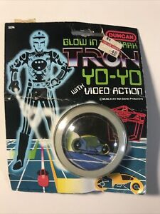 Disney Duncan 1981 Glow In The Dark TRON Yo-Yo With 