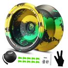 Yoyo Professional Metal 3.54 x 3.54 x 2.36 inches Black green yellow