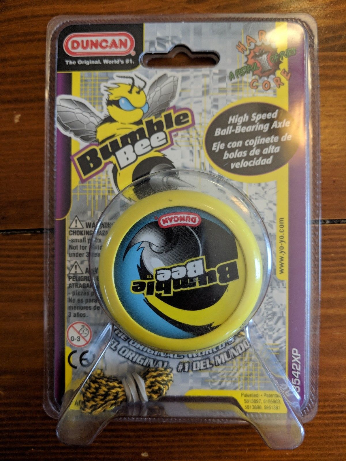 Duncan BumbleBee Yo-Yo, brand new, hard core series,high speed ball bearing axle