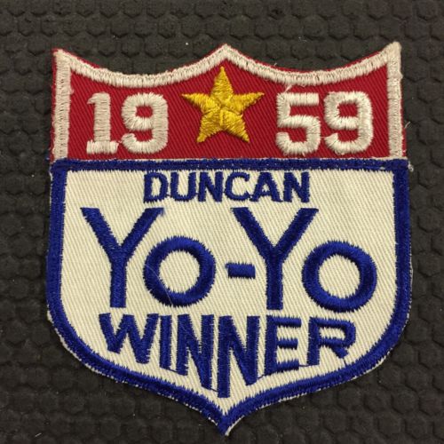 1959 DUNCAN YO-YO WINNER PATCH