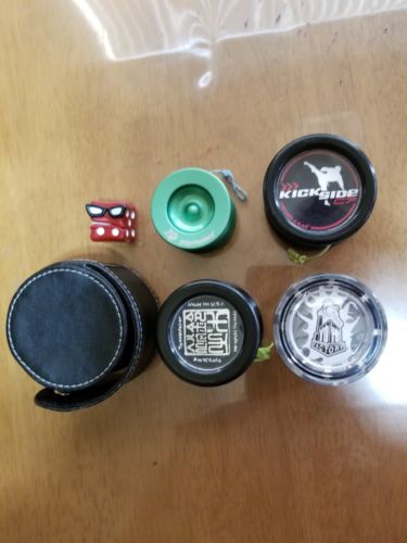 YoYo Bundle Yoyofactory Popstar, kickside, fast201, hiroyuki suzuki, with a case