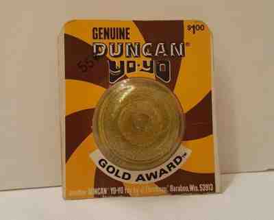 New Sealed Package Vintage 1971 Duncan Gold Award Yo Yo