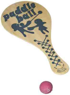 Classic Wooden Paddle Balls (Bag of 12)