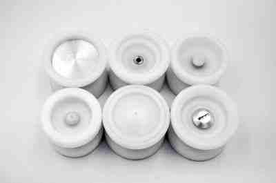 Machined DELRIN YO-YO LOT by Companies like Crucial, Turning Point, and Others 