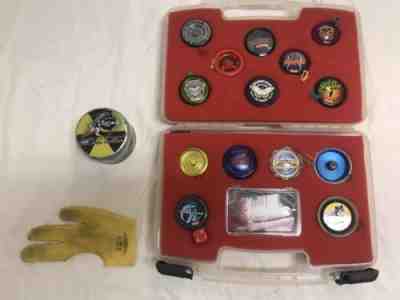 Yo-Yo Lot- Duncan, ProYo, Hasbro, Yomega. Cold Fusion, Mondial, Strong Box