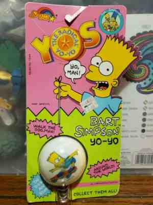 Vintage YoYo Spectra Star The Radical YoYo Bart Simpson Simpsons Duncan 