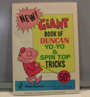 Vintage Duncan Yo-Yo & Spin Top Tricks Book 1971