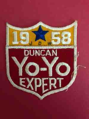 1958 & 1959 Duncan Yo-Yo Expert Patches