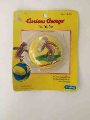 A RARE NEW ON CARD CURIOUS GEORGE YO YO +10 NEW STRINGS   SEE PICKS