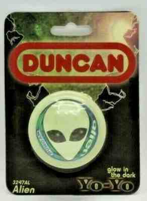 Vintage Duncan Alien Glow In The Dark Yo-Yo 1999 Original World's #1 RARE Yo Yo 