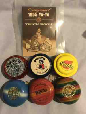 Yoyo Lot Trickster proyo super Top,spitfire, Smithsonian Tip Book 