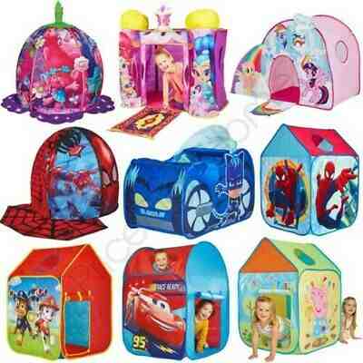 PLAY TENTS POP UP KIDS - LOL SURPRISE PEPPA PIG MINNIE MOUSE TOY STORY