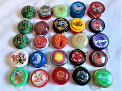 Lot of 5 vintage Yo-Yos Duncan Yomega Spitfire Etc