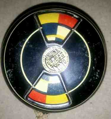 RARE Vintage 1934 Duncan Rainbo Fixed Axle Window Tin Yo-Yo No. 1963 001