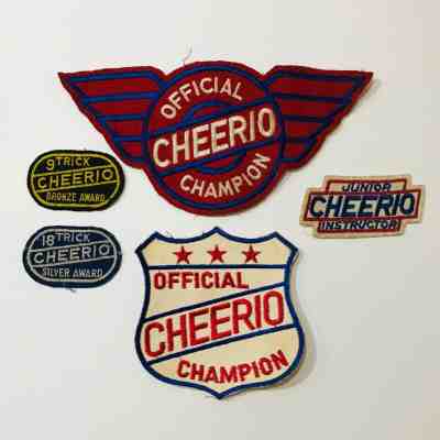 Cheerio Duncan Yo-Yo Competition Patches Jr Instructor, Bronze, Silver, Champion
