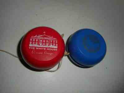 Vintage Richard Nixon Ronald Reagan Presidential Library YOYO Lot 