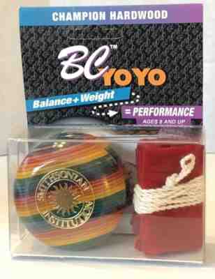 BC Yoyo Rainbow Rare Smithsonian yoyo New