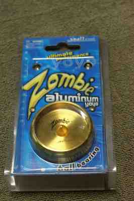 Small Minds Zombie Aluminum Ball Bearing Collectable Yo-Yo-Gold 