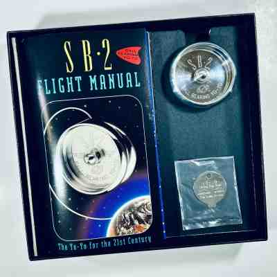 SB-2 Yo-Yo Silver Aluminum Tom Kuhn Silver Bullet Great Condition Fast Shipping