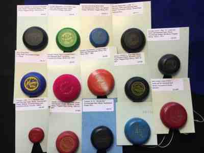 ( 14 ) Vintage 1950's & 1960's YoYo's - Very Nice Condition Many Rare Varieties