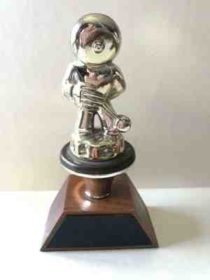 Vintage Duncan YO YO City Champion trophy - Duncan Yo-Yo Man trophy
