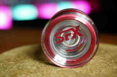 YoyoJam SFX yoyo | Clear with Red rings | Perfect Condition, in box