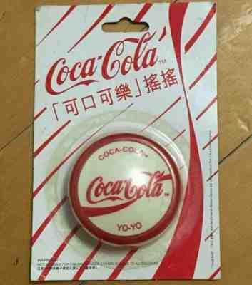 Coca Cola Yo-Yo Classic Vintage Retro Collectible Toy Yoyo Red Off White HK NEW